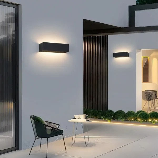 Brilagi - LED-es kültéri fali lámpa DONNANI LED/12W/230V 30 cm fekete IP44