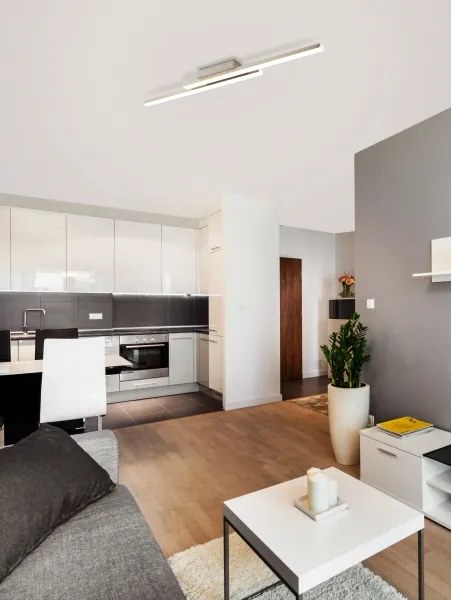 Eglo 55971 - LED RGBW dimmelhető mennyezeti lámpa FRAIOLI-C LED/34W/230V króm + távirányítóval