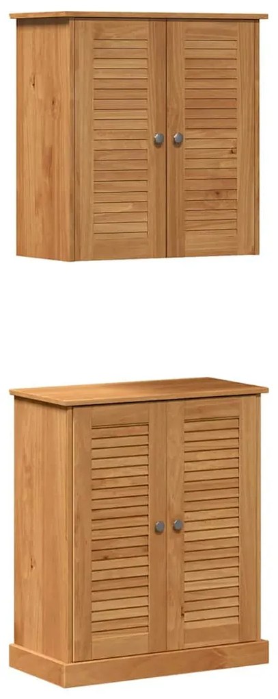 Fürdőszoba bútor szett VIGO 2 pcs Barna 67.5 x 34 x 80 cm