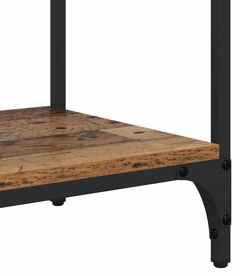 Konzolasztal fiókkal Öreg fa 100 x 34,5 x 75 cm Faanyag