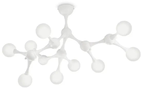 Ideal Lux - LED Felületre szerelhető csillár NODINO 9xG9/3W/230V fehér