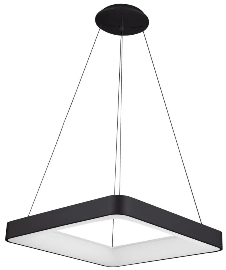 ITALUX 5304-850SQP-BK-4 GIACINTO Modern Led Függesztett Lámpa Fehér, Fekete LED IP20