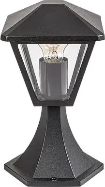 Rabalux paravento klasszikus kültéri állólámpa e27 ip44 fekete aluminium 29cm magas