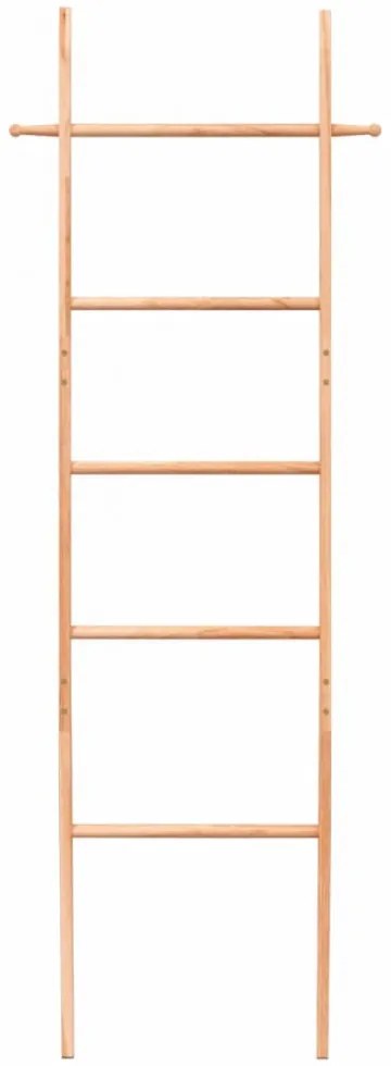 viaXL tömör diófa törülközőlétra 170 cm