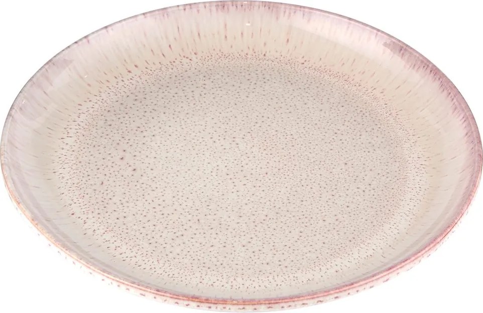TAVIRA reggeliző tányér Ø 22 cm , rózsaszín