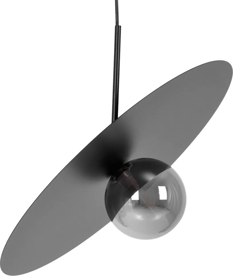 KAJA K-5382 FERMI Fekete Színű Függeszték 1xG9 10W IP20