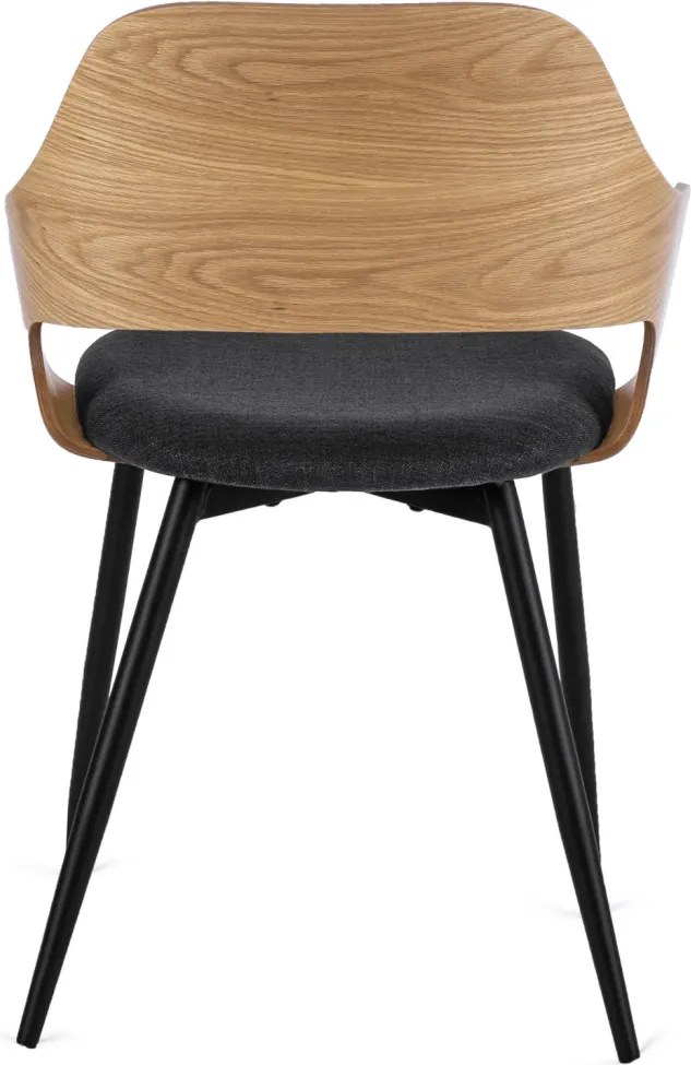 ORBI szék arany tölgy / fekete színben