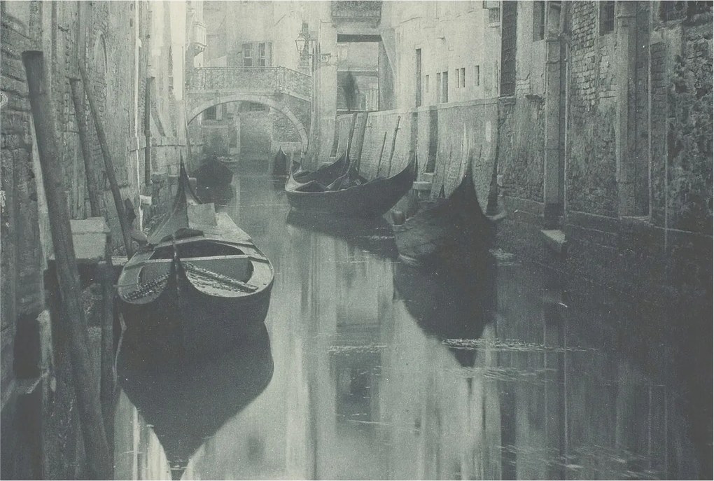 Dekoratív Fotótapéta Hálószobába Régi csatorna 104x70 Ragasztó