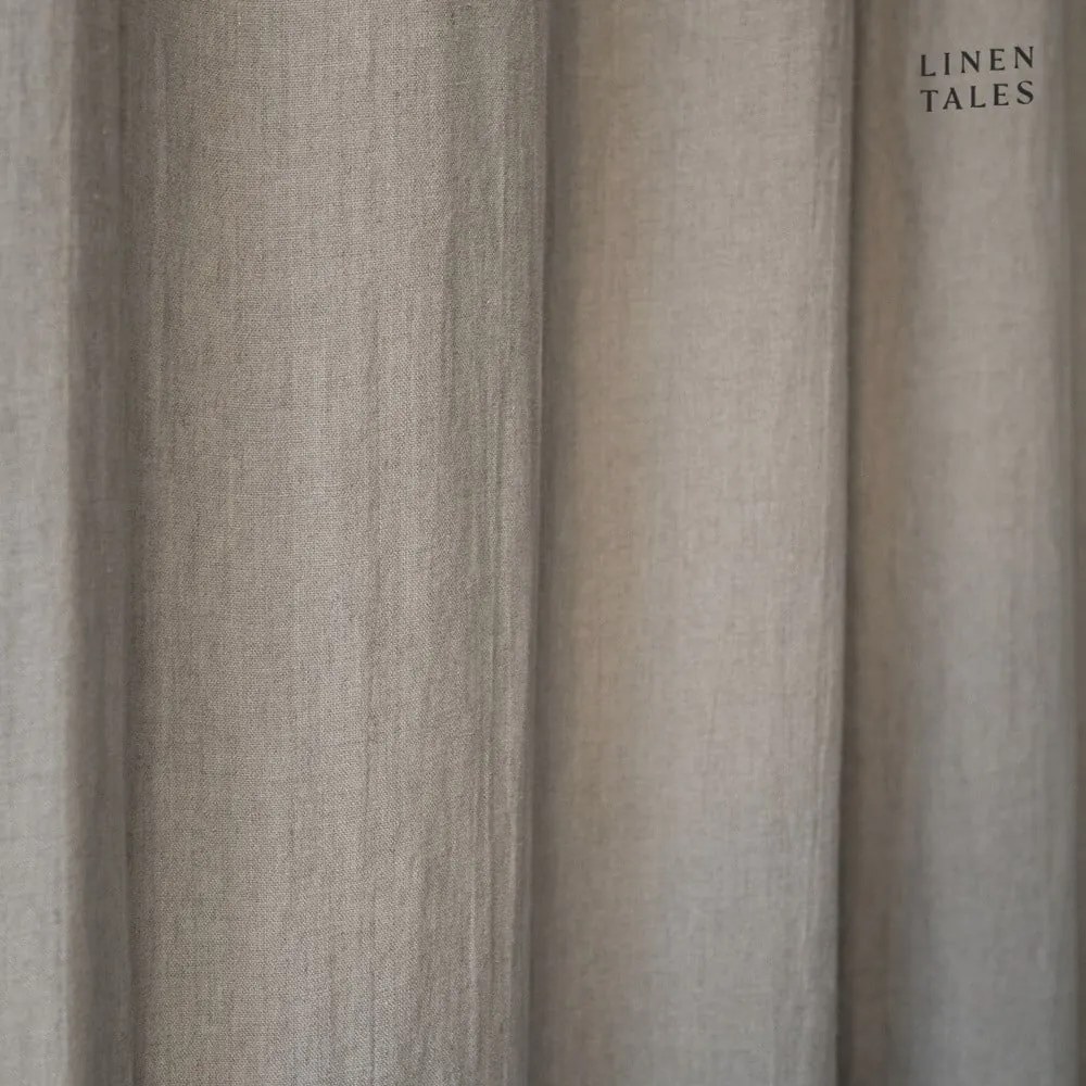 Bézs függöny 140x200 cm Night Time – Linen Tales