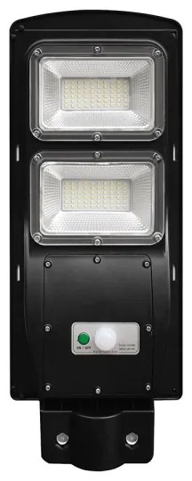 LED állítható fényerejű napelemes utcai lámpa LED/8W/3,2V 6000K IP65 9000 mAh +