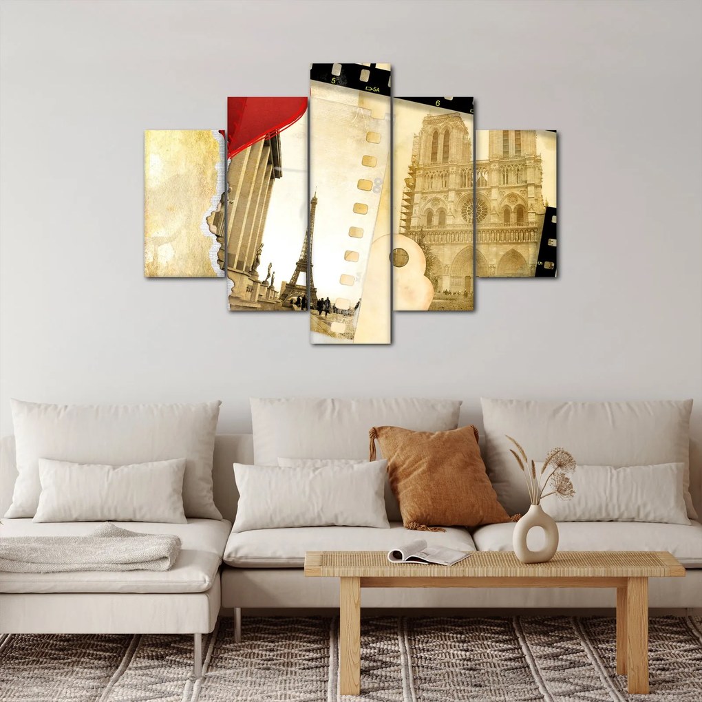 Kép - Párizs emlékei (150x105 cm)