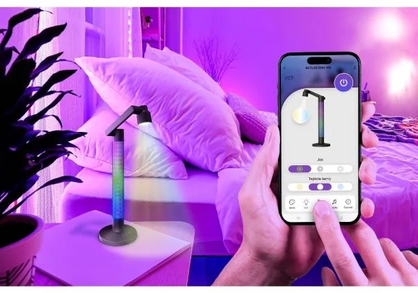 Retlux - LED RGBW állítható asztali lámpa LED/10W/5V 2700-6000K Wi-Fi Tuya + táv