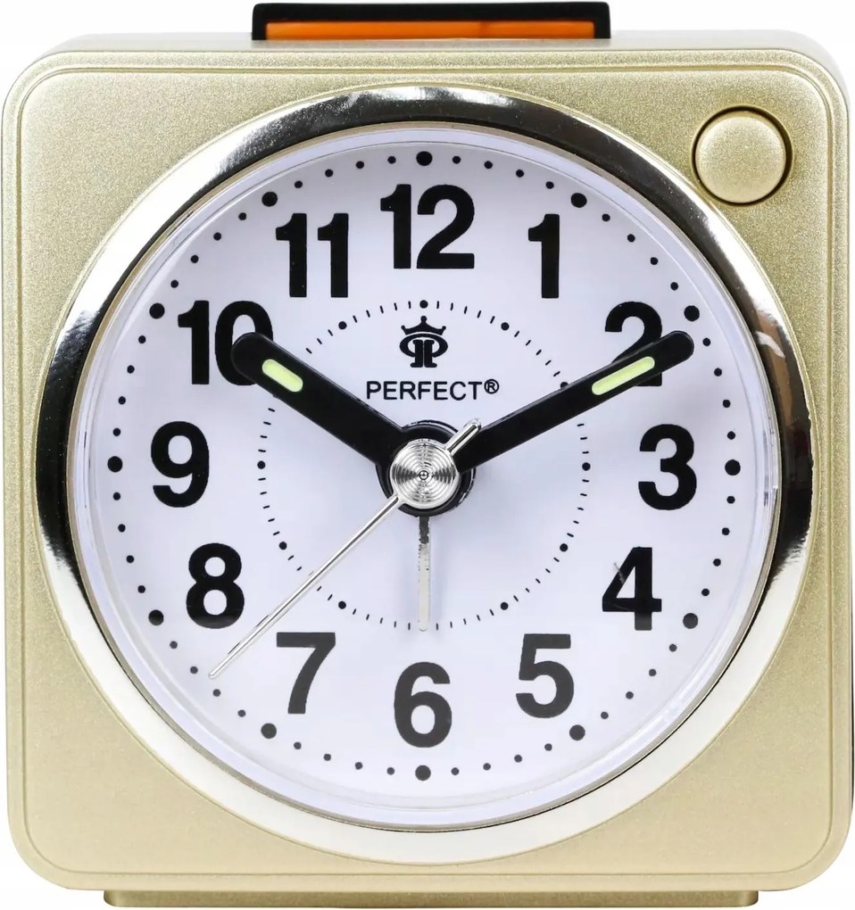 Kvarc ébresztőóra Perfect 06602 Óra Riasztó Szundi áramló mechanizmus