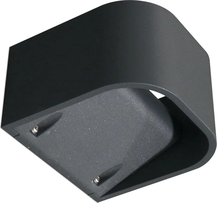 NOVOLUX 461A-L0206A-04 ZENDA Modern Kültéri Fali Lámpa Antracit LED IP55