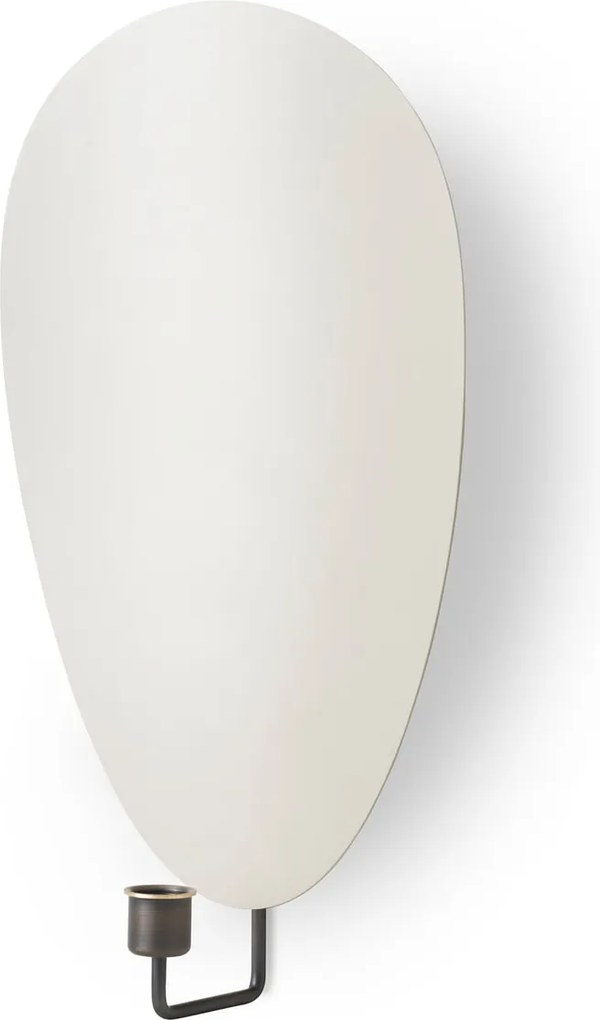 Audo Flambeau Fali Gyertyatartó 40 cm Barna Sárgaréz Szürke