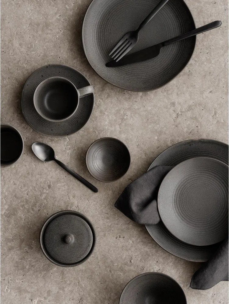 Sötétbarna kerámia tálka ø 14 cm KUMI – Blomus