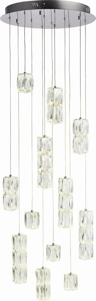 Endon PRISMA 76490 Függőlámpa 24x2.7W/LED 4000K 5265LM IP20