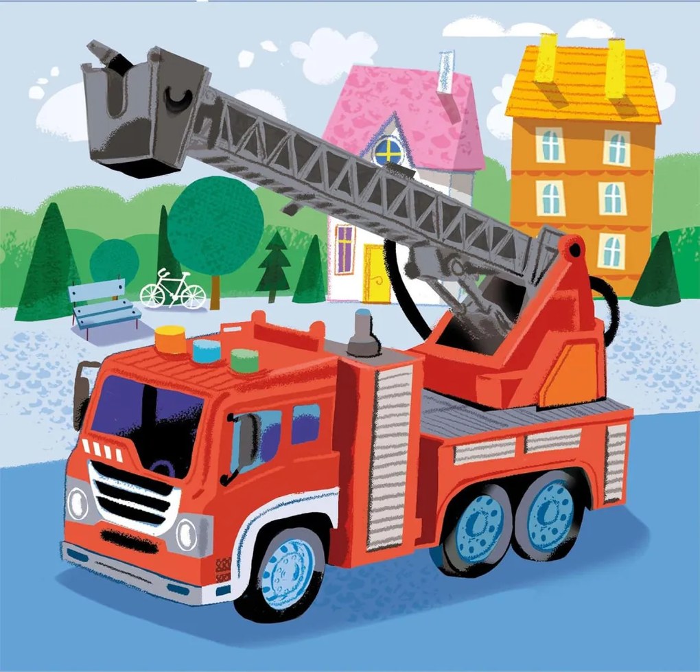 Jármű Rescue 3x48 db-os puzzle Clementoni