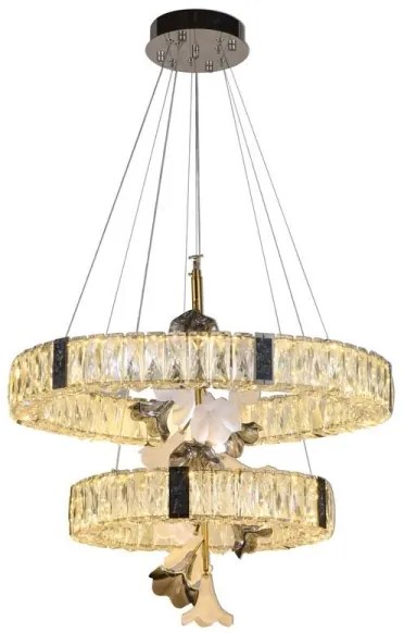 LED állítható fényerejű kristály csillár kábellel LED/70W/230V + DO