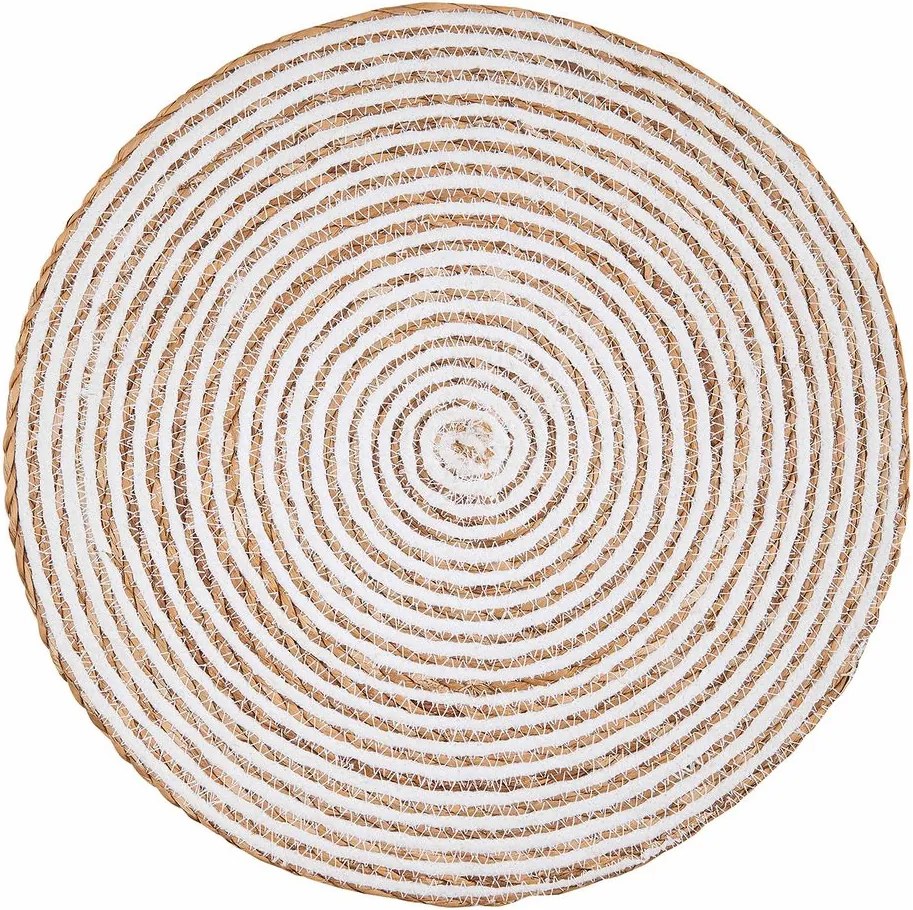 SAUVAGE alátét natúr/fehér, 38 cm