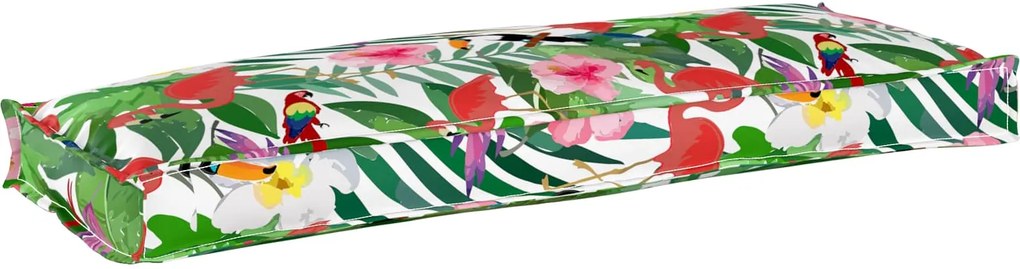 vidaXL Párna Virágos Sokszínű 110 x 40 x 8 cm Oxford Szövet