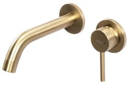 REA-B5334 - OWEN mosdócsaptelep rejtett beépítéshez, szálcsiszolt arany