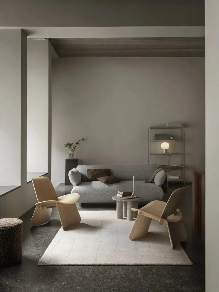 Natúr színű polcos állvány tölgyfa dekorral 105x170x40 cm Sukoya – Blomus