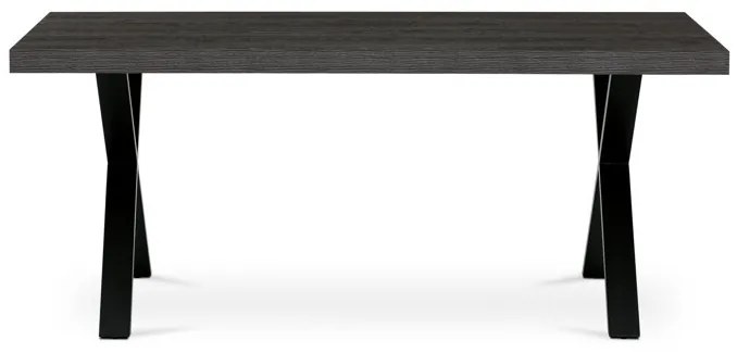 Étkezőasztal 180x90cm, laminált, szürke tölgy, HT-R5316 GREY