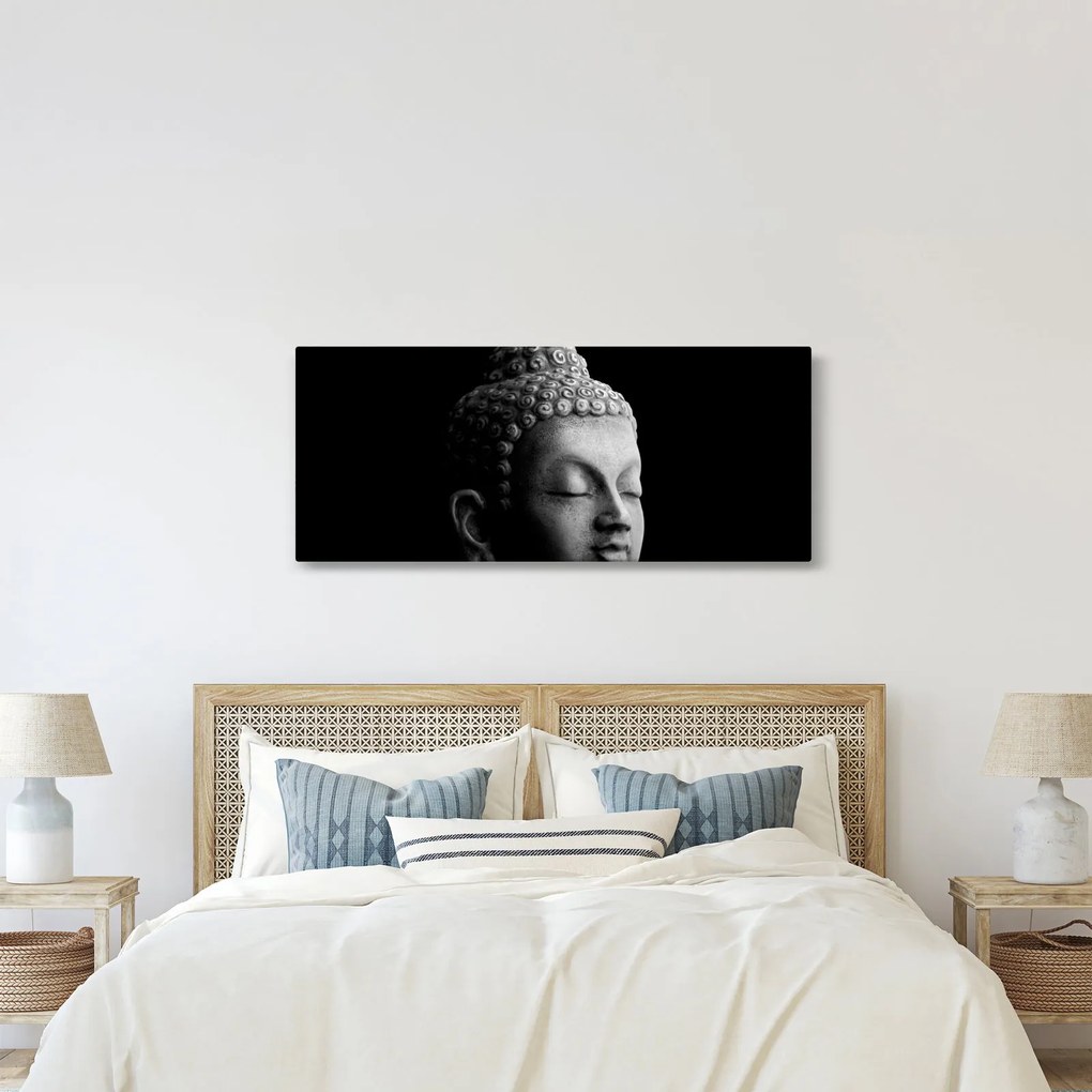 Kép - Buddha, portré (120x50 cm)