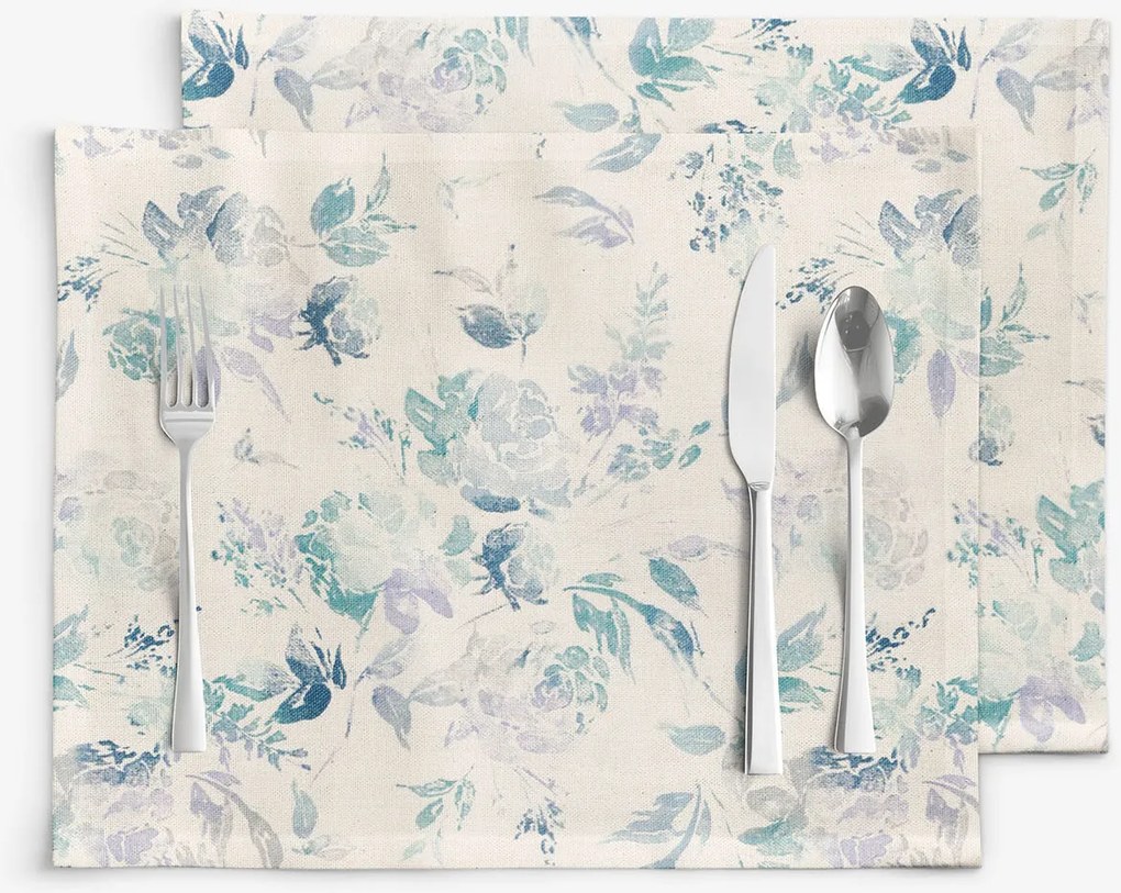 Goldea valencia reggeliző alátét - növénylenyomatok - 2 db 30 x 40 cm