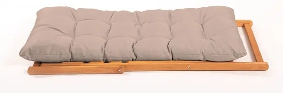 Kerti napozóágy bézs/cseresznye