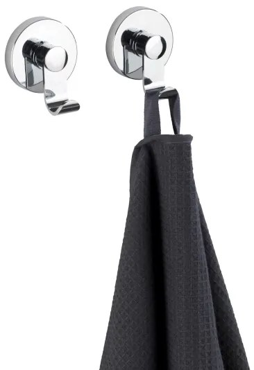 WENKO 24466100 - VACUUM-LOC kampó 6x7 cm, fényes króm