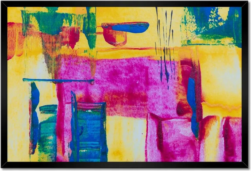 Poszterek keretben 60x40 Absztrakt Olga