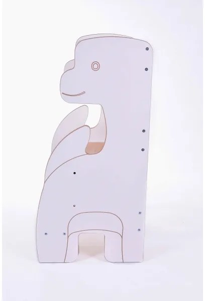 Tanulótorony DINO fehér/juhar