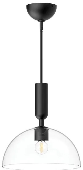 Alora Mood ALM-JUDE-P-MB-CL - Rúdon függő csillár JUDE 1xE27/60W/230V fekete