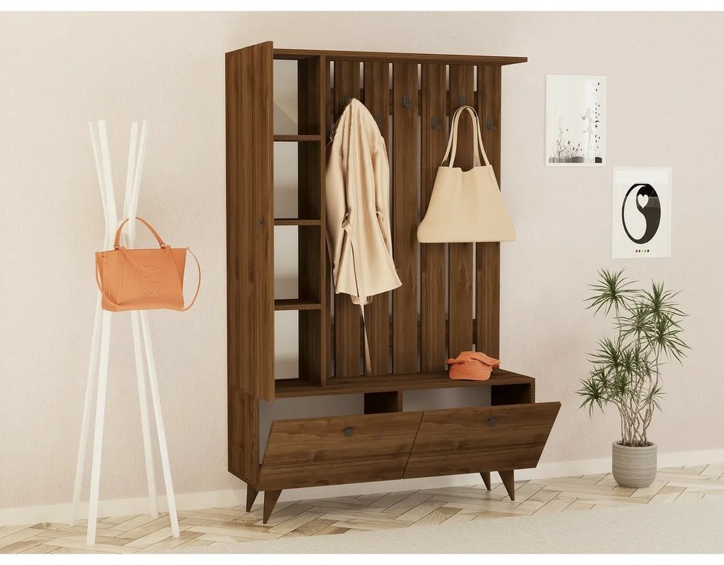 Előszoba szett Lala Walnut