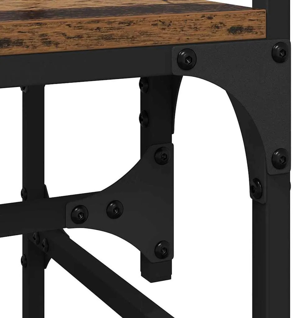 Ruhásszekrény fiókkal Régi fa 89 x 39 x 184.5 cm Faanyag