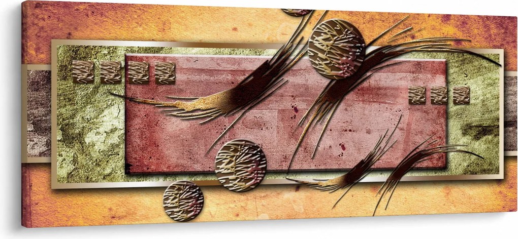 Absztrakt kép (120x50 cm)