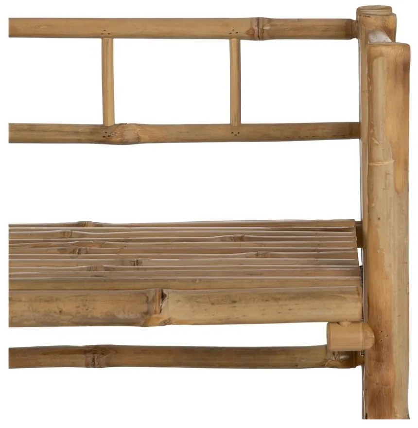 Natúr színű bambusz polcos állvány 61x104x34 cm Manali – Ixia