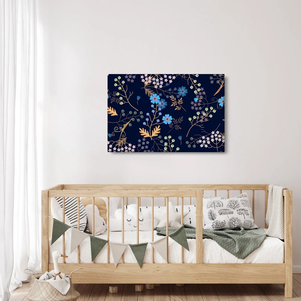 Kép - Őszi virágok (90x60 cm)