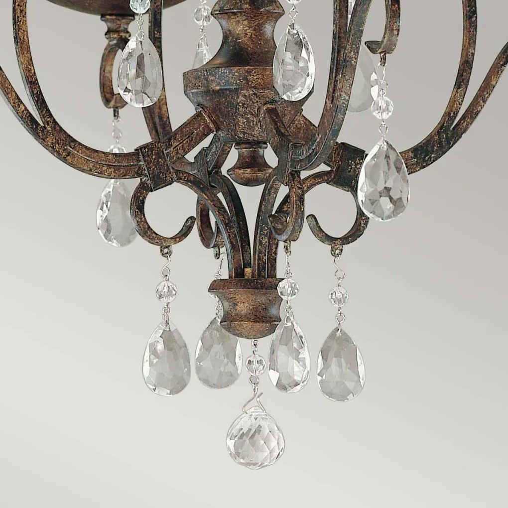 ELSTEAD FE-CHATEAU4 CHATEAU Provence Csillár Barna E14 IP20