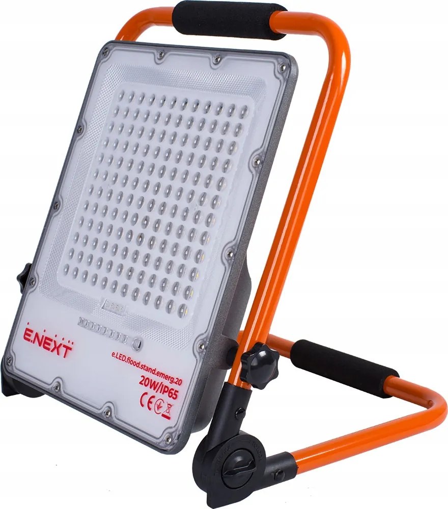 E.next Reflektor Led lámpa újratölthető hordozható 20W 1000 lm IP65