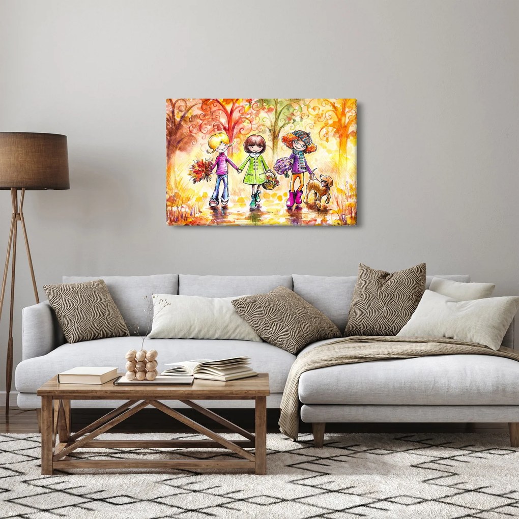 Kép - barátság (90x60 cm)