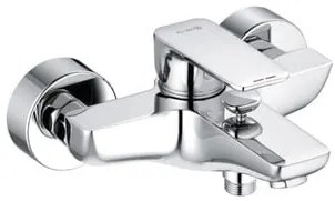 Kludi Pure&amp;Style kádkeverő szett zuhany nélkül 150 mm króm 406810575