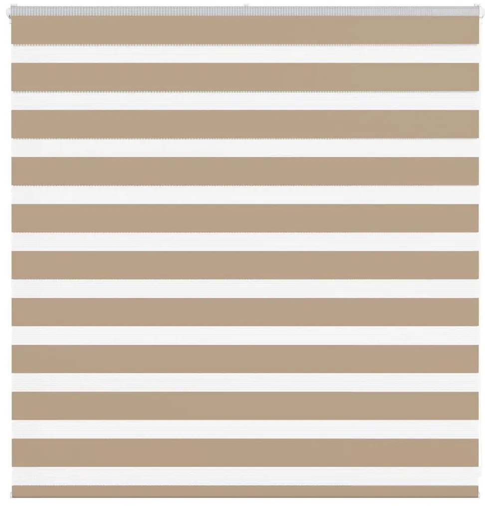 zebrafüggönnyel homokbarna szövetszélesség 140,9 cm poliészter