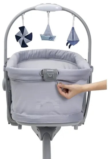 Chicco - Bölcső 5in1 BABY HUG PRO szürke