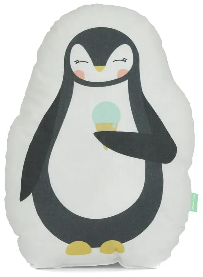 Penguin kispárna 100% pamutból , 30 x 40 cm - Happynois