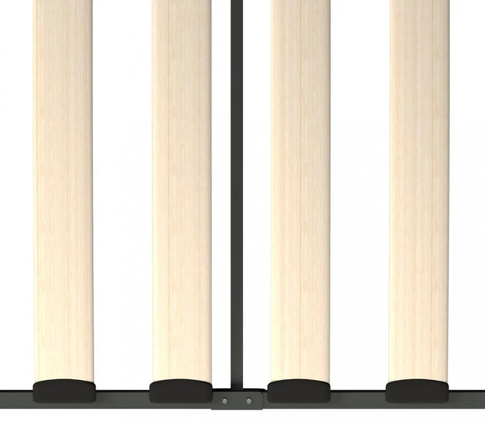 szürke fém kanapéágy-keret 90 x 200 cm
