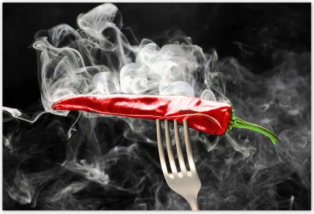 Poszterek 185x125 Piros paprika Füst