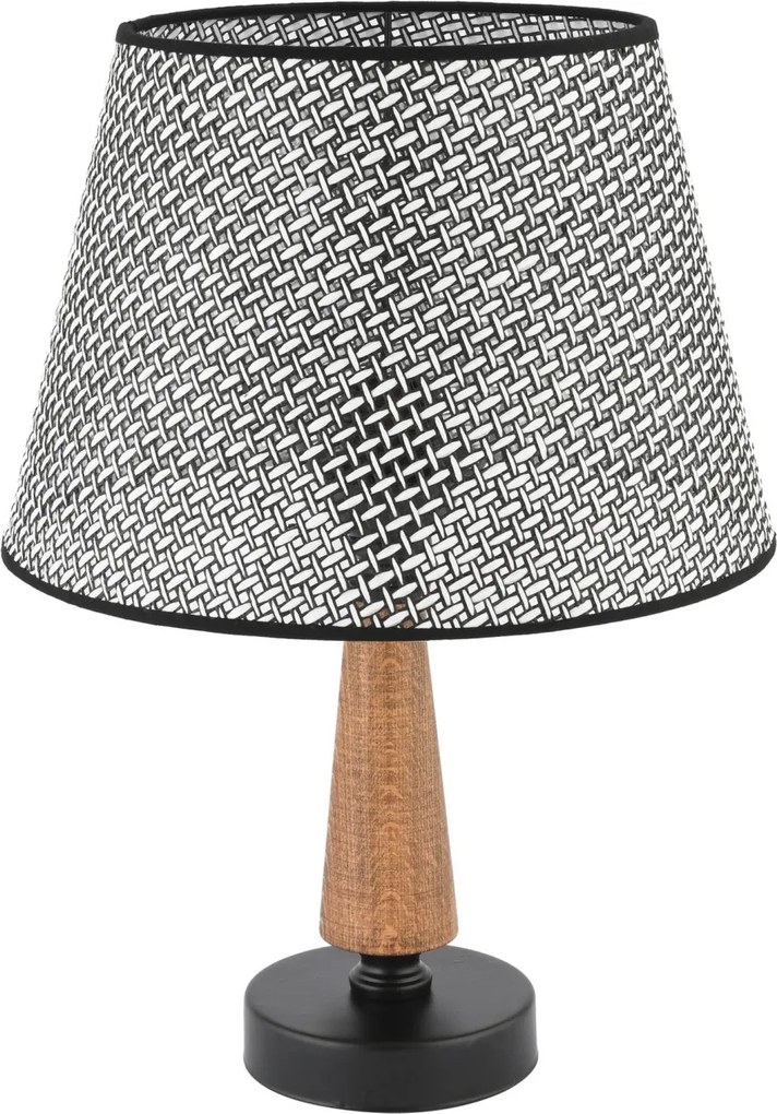 Fém éjjeli lámpa, szürke-barna, 20 cm – TR390FLH2726